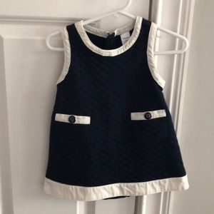 COPY - Gap Baby Dress - Navy - Size 6-12 months